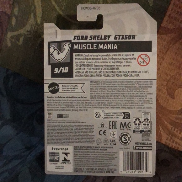 🛍️5/$20🛍️BNIB Mattel Hotwheels Ford Shelby. - Picture 3 of 3